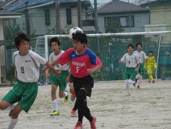 07 28 火 3年生引退試合 サッカー部 松戸市立牧野原中学校
