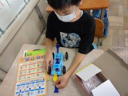 6月22日 火 風やゴムのはたらき 3年 松戸市立寒風台小学校