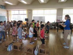 ９月３０日 月 １年生 音楽の授業 松戸市立新松戸西小学校