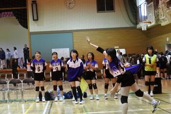 ４月２８日 日 春大女子バレー部県大会決定 松戸市立常盤平中学校