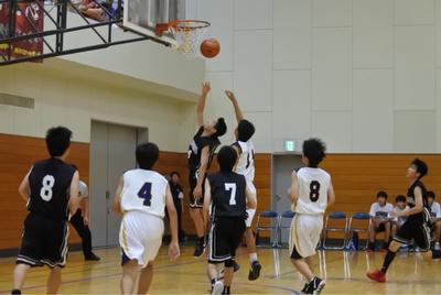 ７月１４日 日 総体予選 男子バスケ部 松戸市立常盤平中学校