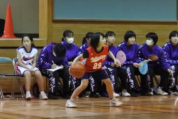 １２月２１日 土 一年生大会 女子バスケ部 吹部 松戸市立常盤平中学校