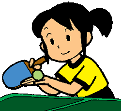 卓球のイラスト