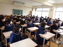 着任式・始業式 松戸市立小金中学校