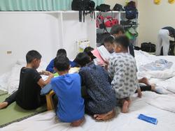部屋で反省会