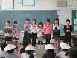 かさこじぞう音読発表会