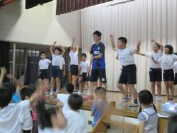 キャンプファイヤー練習５年