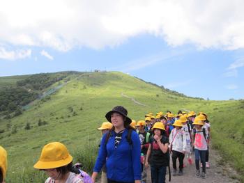 意外につらかった下山