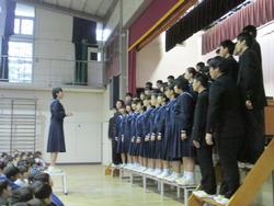 １中生登場