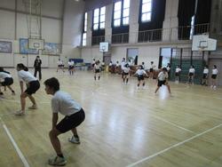 球技部活動開始