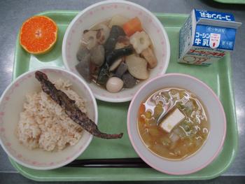 １７日給食