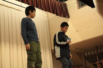 最後は児童会