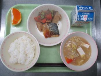 ６日給食