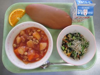 １４日給食
