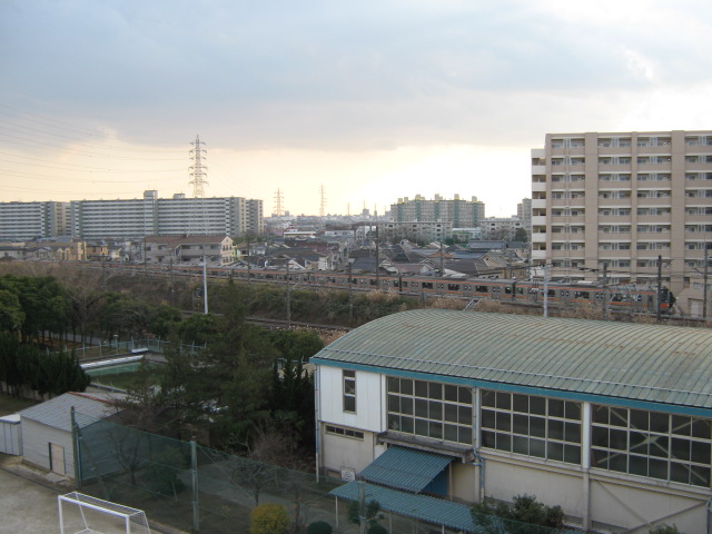 校舎南側の景色